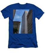 Skyscrapers Against Blue Sky T-Shirt