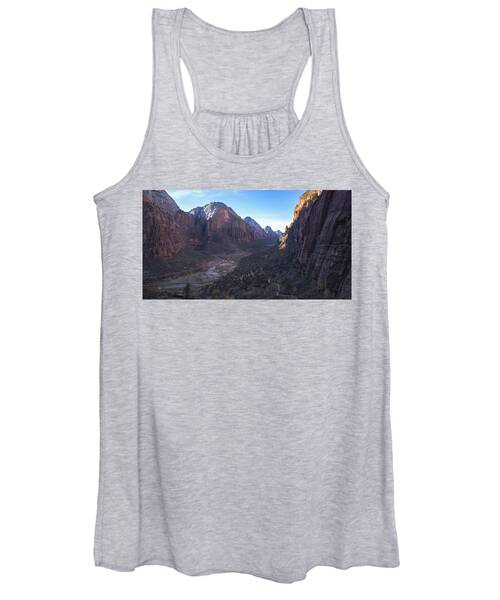 Breathtaking Valley Vista In Zion National Park Women's Tank Top