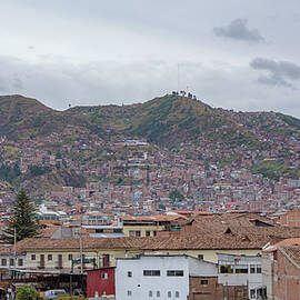Rooftops and Hills of Cusco by Brandon Wichmann