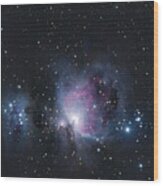 Cosmic Dance Among The Stars Wood Print