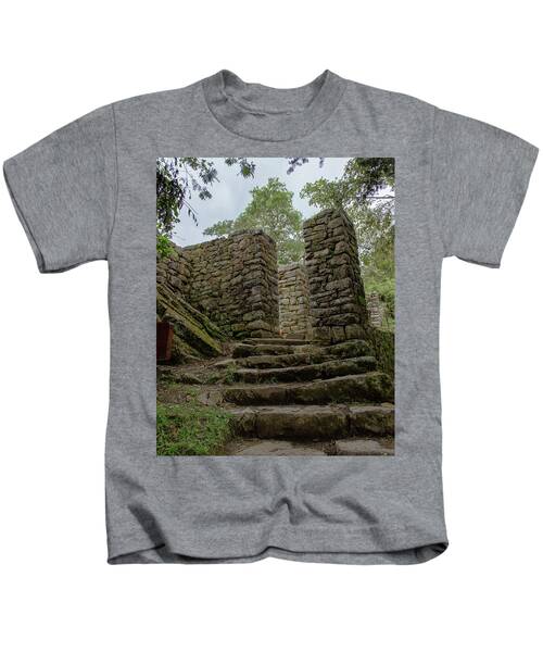 Ancient Stone Passageway Kids T-Shirt