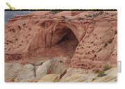 Natural Arch In Desert Landscape Zip Pouch