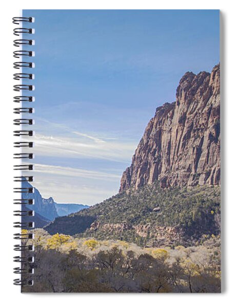 Majestic Zion National Park View Spiral Notebook