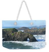 Majestic Coastal Rock Formations Weekender Tote Bag