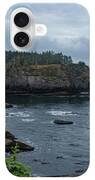 Serene Coastal Cliffs at Dawn iPhone Case