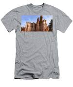 Majestic Rock Formations Under Blue Sky In Bryce Canyon National Park T-Shirt