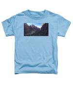 Breathtaking Valley Vista In Zion National Park Toddler T-Shirt