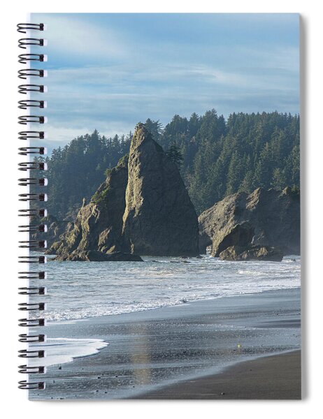Dramatic Coastal Rock Formations Spiral Notebook