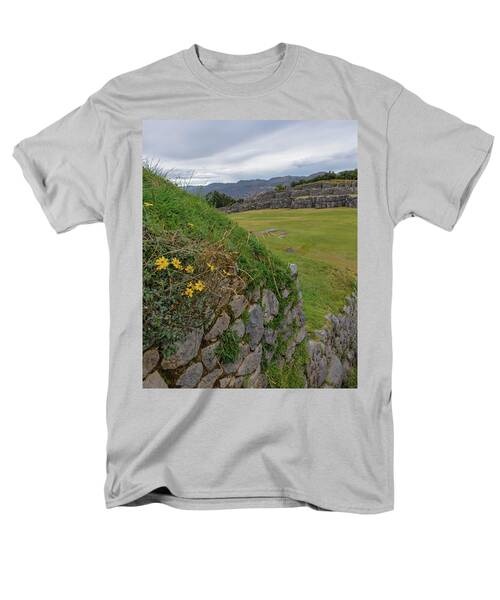 Saqsaywaman In Cusco Peru Men's T-Shirt  (Regular Fit)