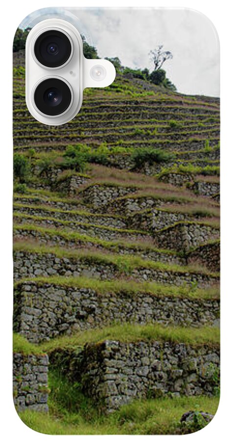 Ancient Terraces Amidst Greenery iPhone Case