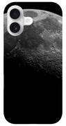 Illuminated Half Of The Moon iPhone Case