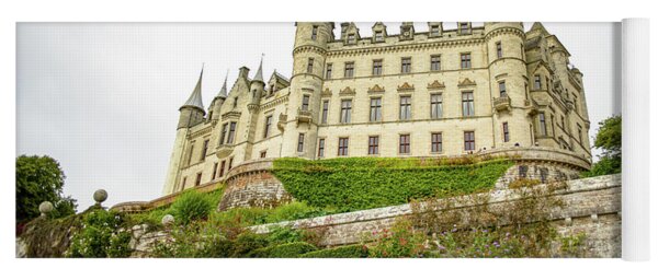 Majestic Castle On Hill Yoga Mat
