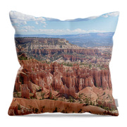 Majestic Hoodoos Of Bryce Canyon Throw Pillow