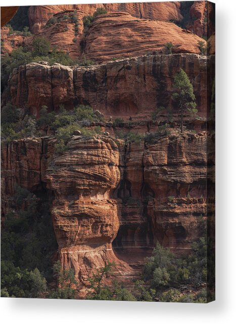 Majestic Red Rock Formations In Sedona Arizona Acrylic Print