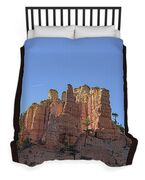 Majestic Sandstone Formations Of Bryce Canyon National Park Duvet Cover