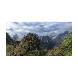 Misty Andes Mountain Range Landscape by Brandon Wichmann Misty Andes Mountain Range Landscape by Brandon Wichmann