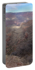 Majestic Grand Canyon Overlook Under Azure Sky Portable Battery Charger