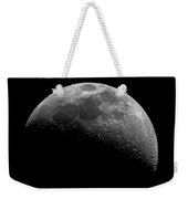 Illuminated Half Of The Moon Weekender Tote Bag