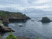 Serene Coastal Cliffs at Dawn Jigsaw Puzzle