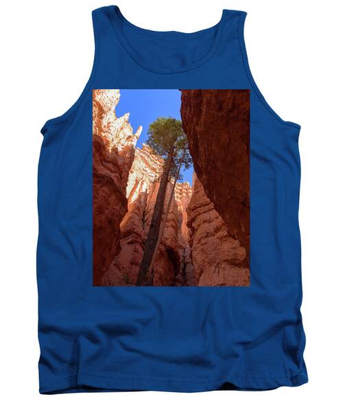 Tree Reaches Skyward In Bryce Canyon National Park Tank Top