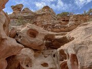 Majestic Rock Formations In Capitol Reef National Park Jigsaw Puzzle