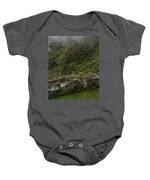 Misty Mountain Ruins Baby One-Piece