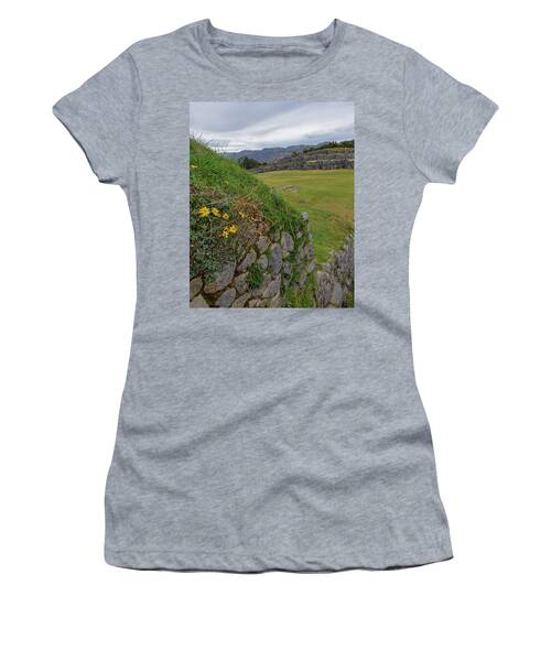 Saqsaywaman In Cusco Peru Women's T-Shirt