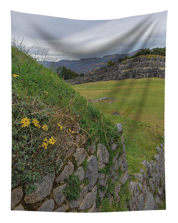 Saqsaywaman In Cusco Peru Tapestry