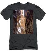 Sunlit Canyon Walls In The Narrows T-Shirt