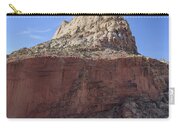 Majestic Mountain Peak Under Blue Sky Zip Pouch