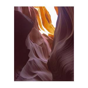 Curves of Sunlit Antelope Canyon Walls by Brandon Wichmann Curves of Sunlit Antelope Canyon Walls by Brandon Wichmann