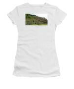 Ancient Terraces Amidst Greenery Women's T-Shirt