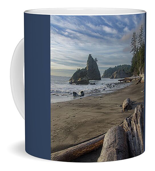 Rugged Coastal Landscape Coffee Mug