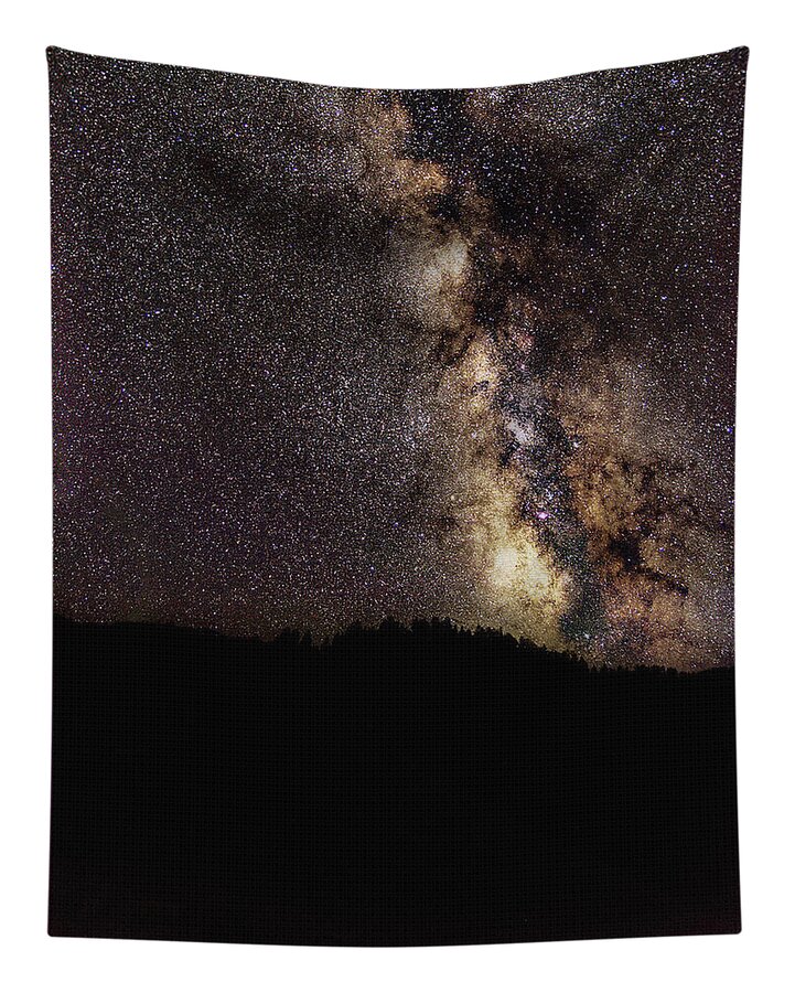 Night Sky Brimming With Stars Tapestry