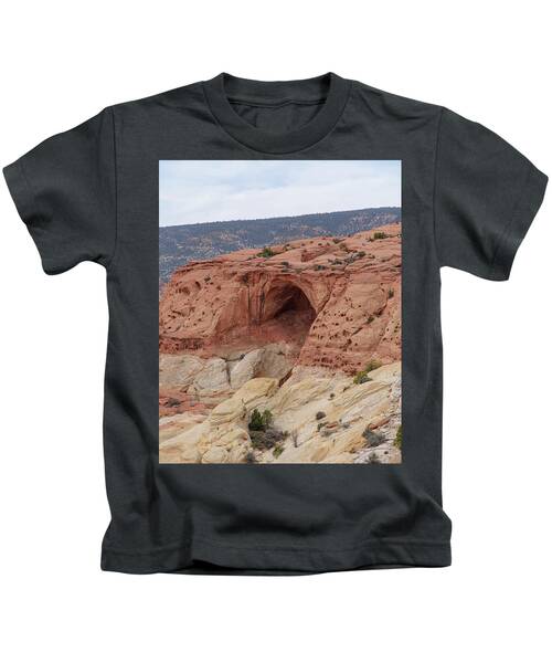 Natural Arch In Desert Landscape Kids T-Shirt