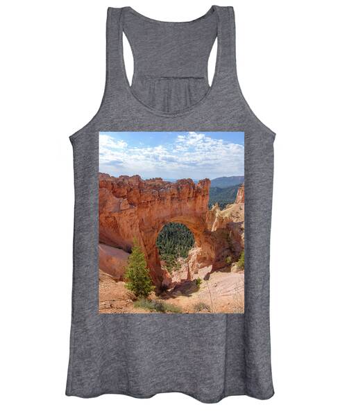 Majestic Natural Rock Arch In Bryce Canyon National Park Women's Tank Top