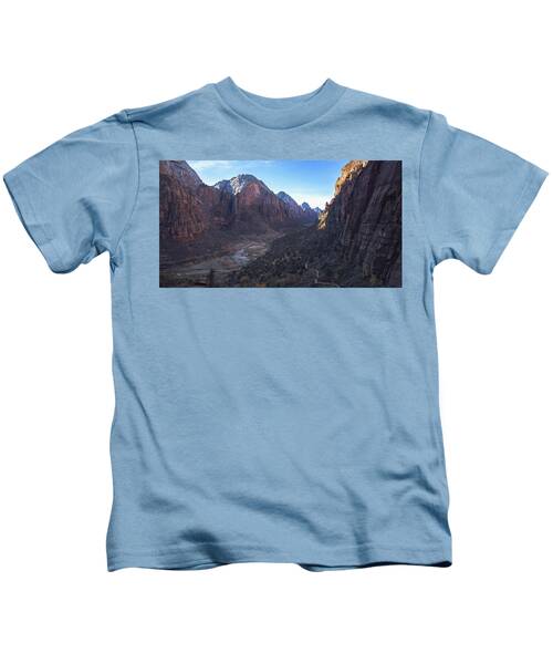 Breathtaking Valley Vista In Zion National Park Kids T-Shirt
