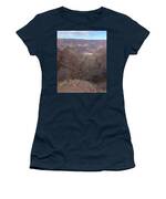 Majestic Grand Canyon Overlook Under Azure Sky Women's T-Shirt