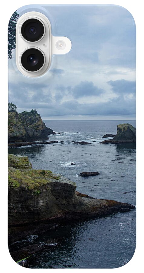 Rugged Coastal Landscape with Cliffs iPhone Case
