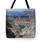 Breathtaking Middle Teton Mountain View Tote Bag