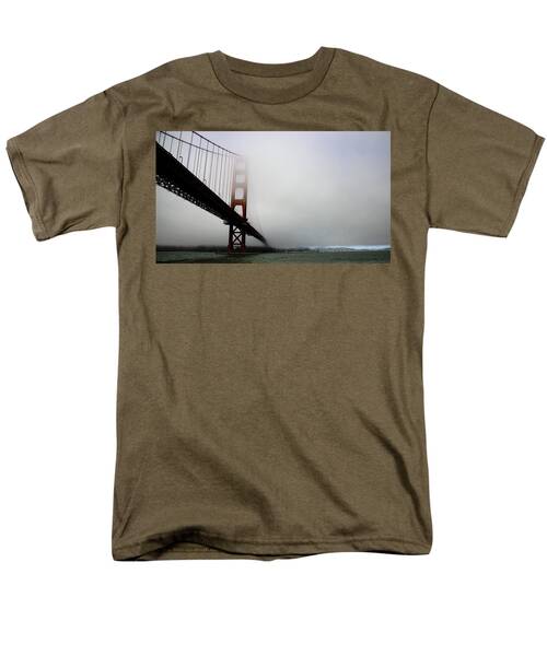 Golden Gate Bridge Disappears Into Misty Fog Men's T-Shirt  (Regular Fit)