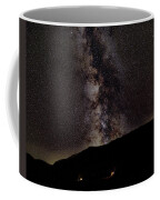 Starry Night Over Mountain Landscape Coffee Mug