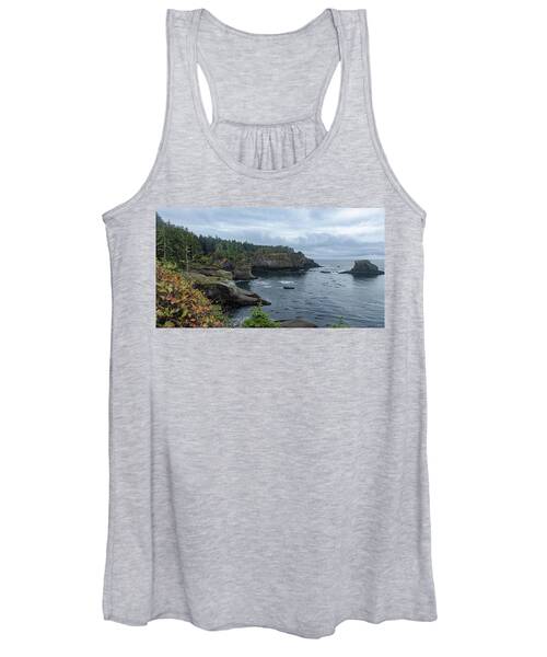 Serene Coastal Cliffs at Dawn Women's Tank Top