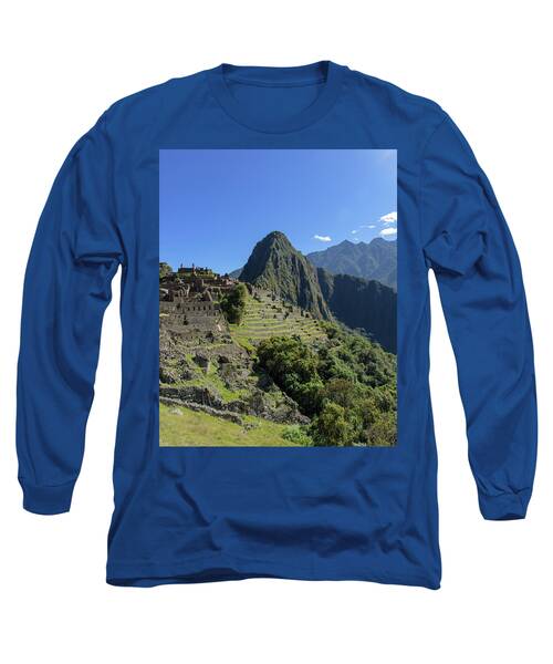 Machu Picchu In Sunlit Splendor Long Sleeve T-Shirt