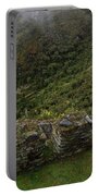 Misty Mountain Ruins Portable Battery Charger