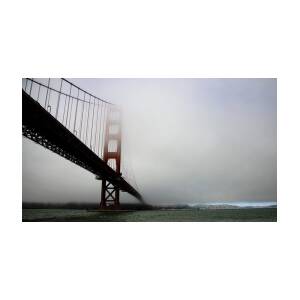 Golden Gate Bridge Disappears into Misty Fog by Brandon Wichmann Golden Gate Bridge Disappears into Misty Fog by Brandon Wichmann