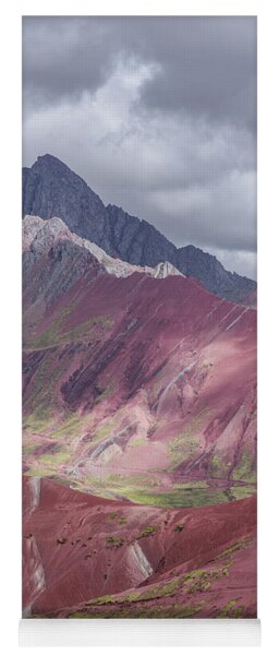 Majestic Colorful Mountain Range Yoga Mat
