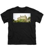 Majestic Castle On Hill Youth T-Shirt