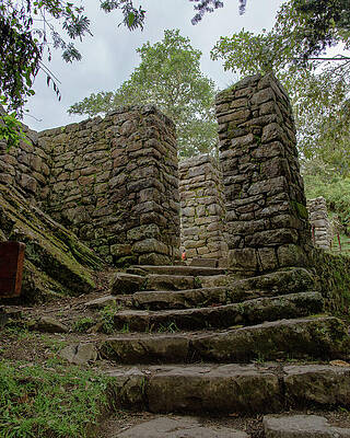 Wall Art featuring the photograph Ancient Stone Passageway by Brandon Wichmann