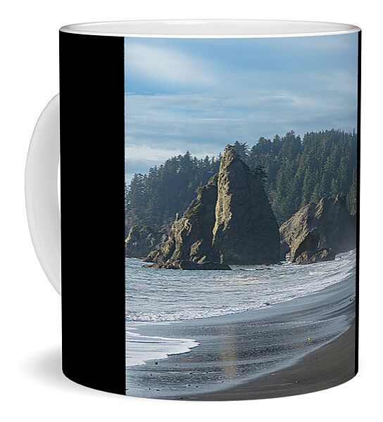 Dramatic Coastal Rock Formations Coffee Mug